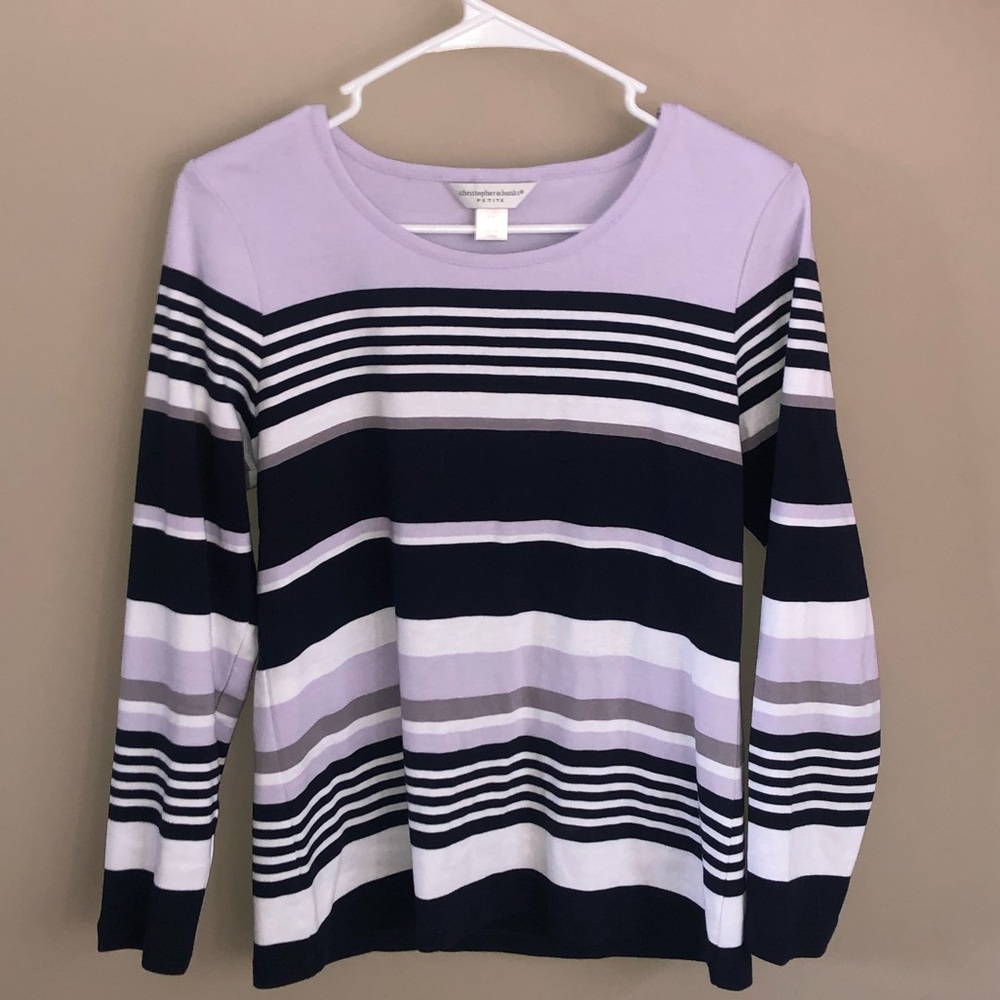 Christopher & Banks Cute Striped Shirt